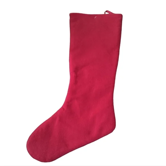 NWT Snowman Appliqued 20" Christmas Stocking From Target - Picture 2 of 4